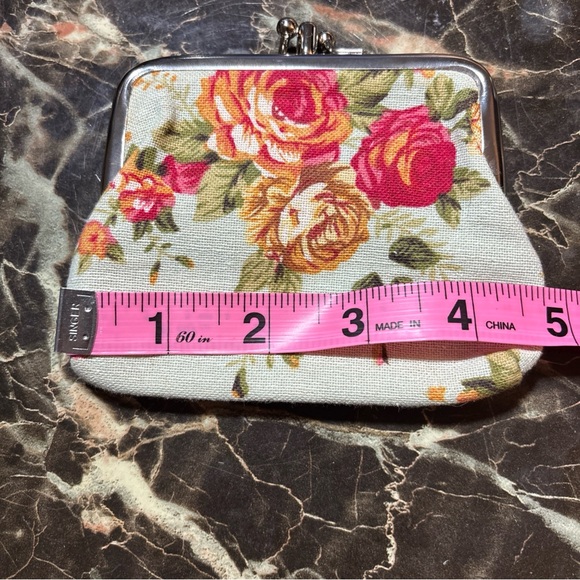 Anna Sui Floral Clutch - Red and Yellow Blooms - Picture 9 of 11